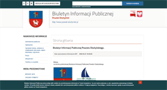 Desktop Screenshot of bip.powiat-olsztynski.pl